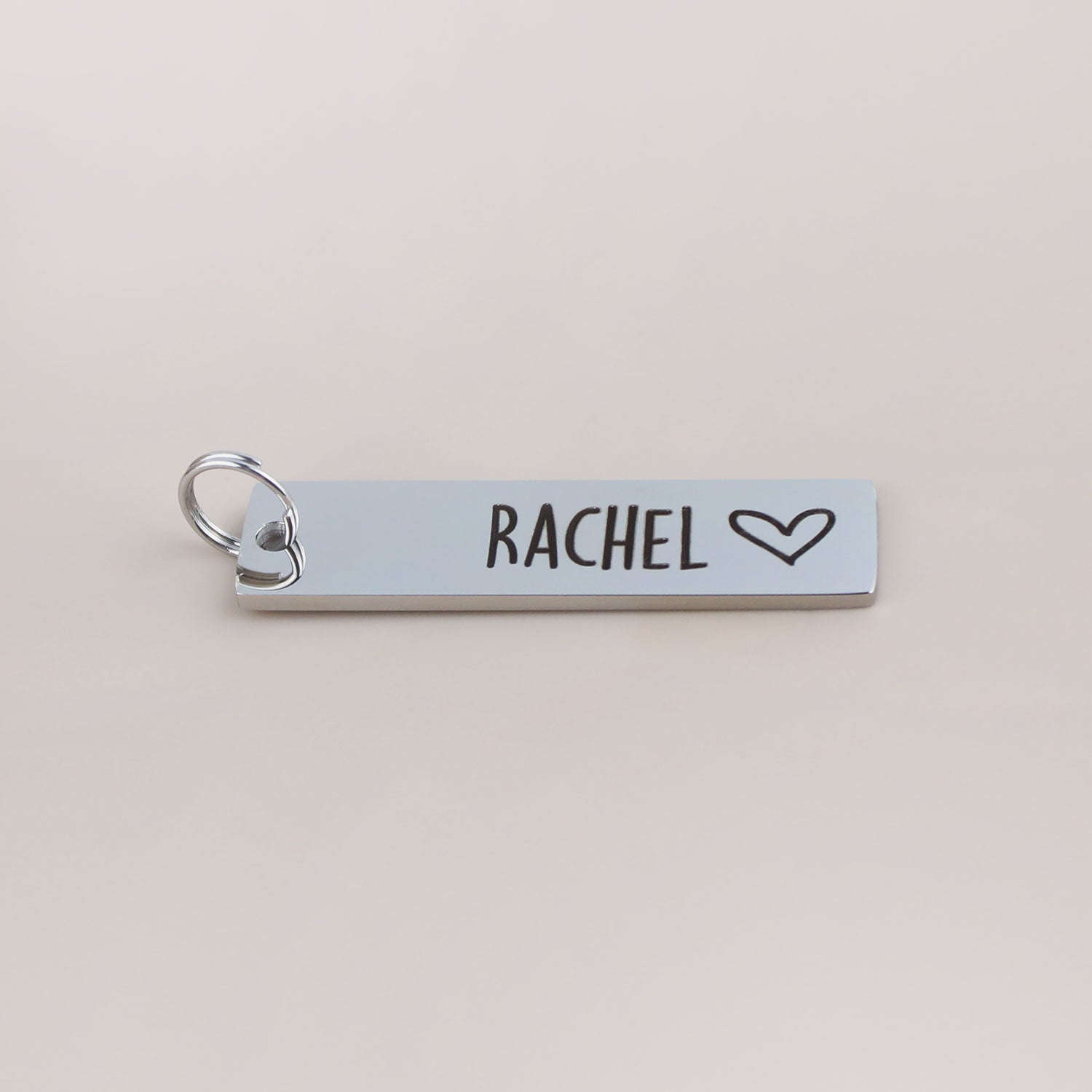 Extra Namensschild für Schlüsselanhänger - personalisiertes Geschenk - Gravur19