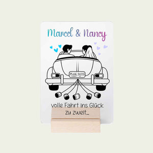 Kleine Botschaft - Hochzeitsgeschenk für Brautpaare