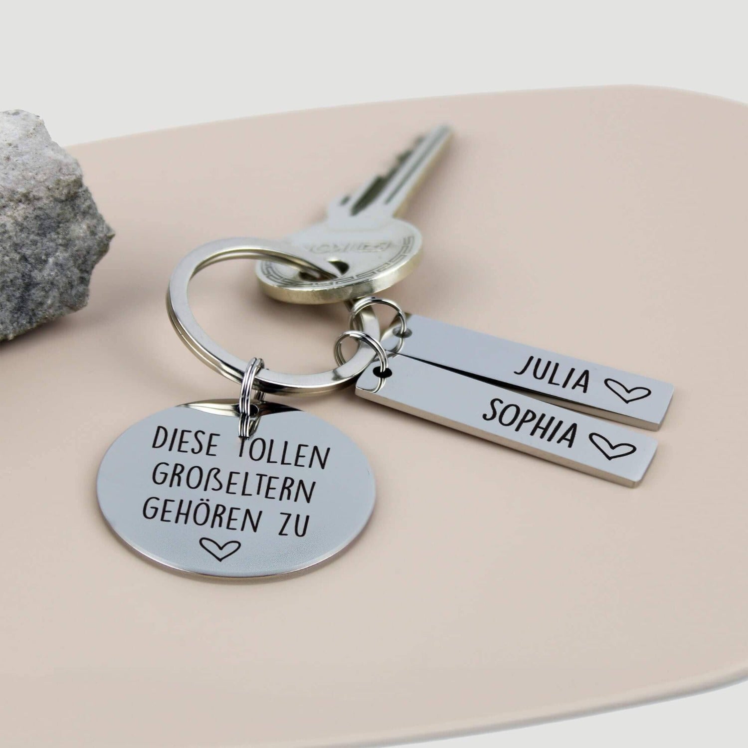 Diese tollen Großeltern - Schlüsselanhänger personalisiert - personalisiertes Geschenk - Gravur19
