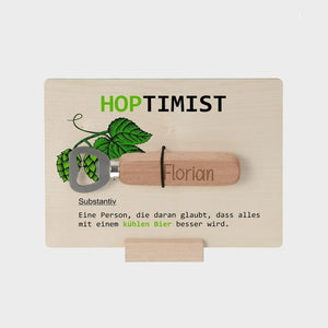 Geschenkset Hoptimist -  - personalisiertes Geschenk - Gravur19